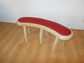 Banc Cuir Rouge